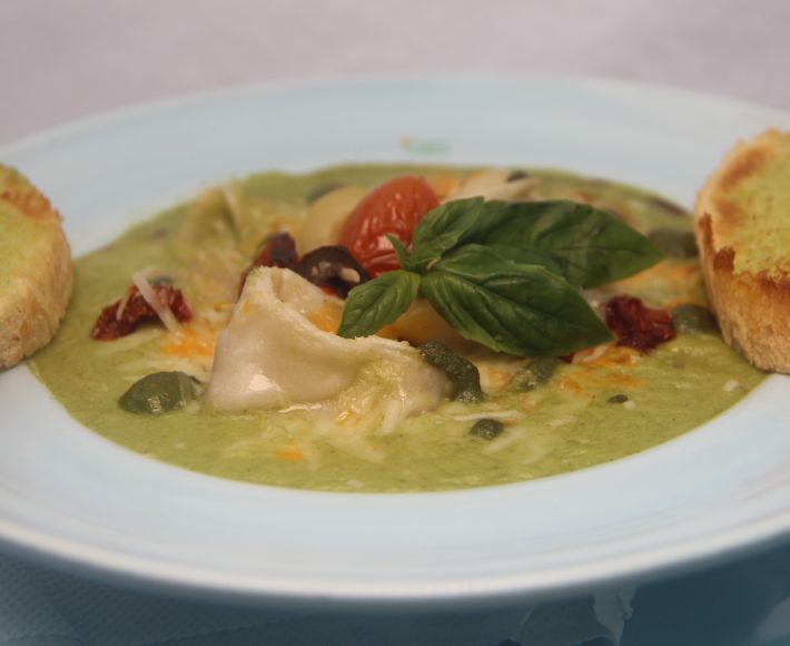Tortellini With Roasted Vegetables
