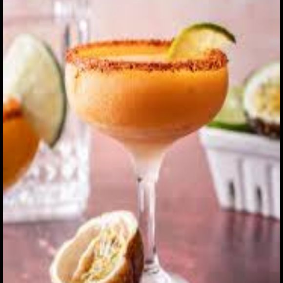Spicy Passion Fruit Margarita