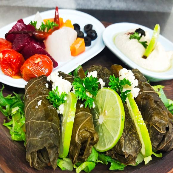 Greek Dolma Platter