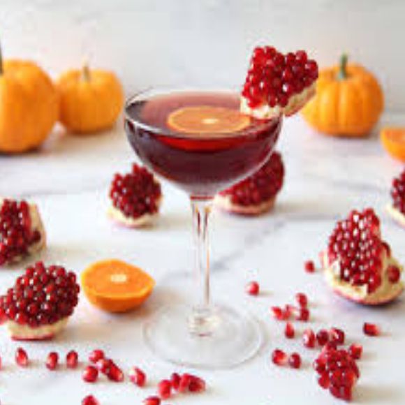 Pomogranate Daiquiri (Red Wine Based)