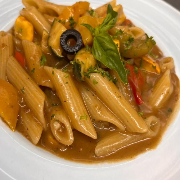 Penne Vegetable Stroganoff