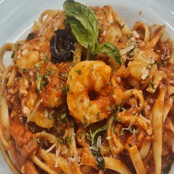 Seafood Linguine Pomodoro