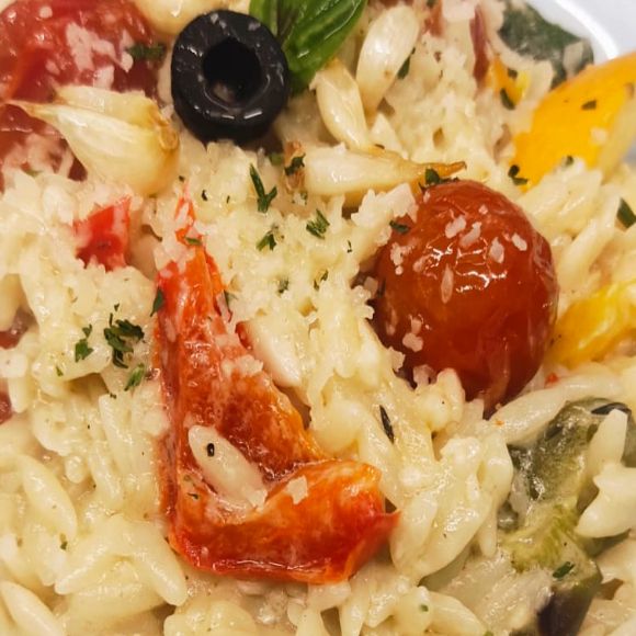Creamy Parmesan Orzo