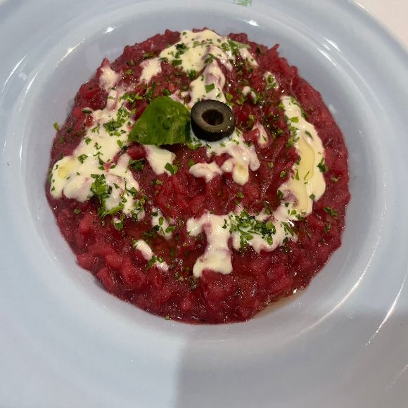 Ruby Beet & Feta Risotto