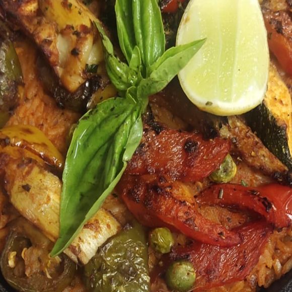 Spanish Vegetable Paella