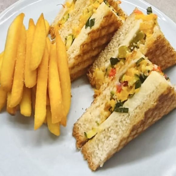 Provolone Cheese Sandwich