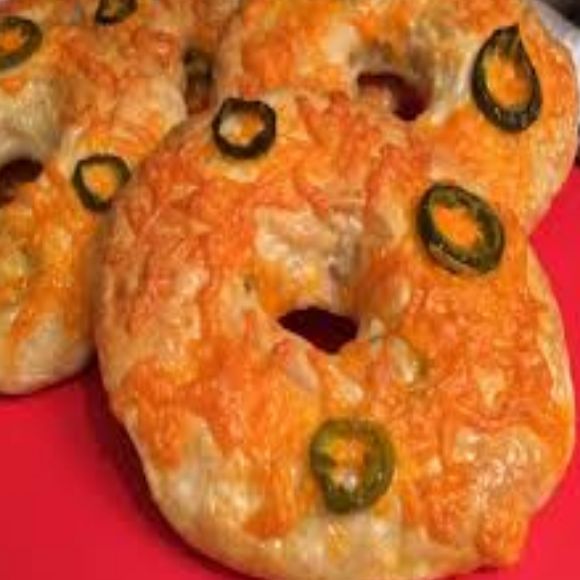 Jalapeno And Cheese Bagel