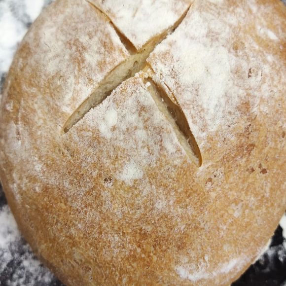 Plain Sourdough Bread Loaf (550 gms)